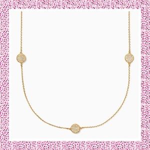 Kate Spade ♠️ Gold “Bright Spot Scatter” Necklace NWTs